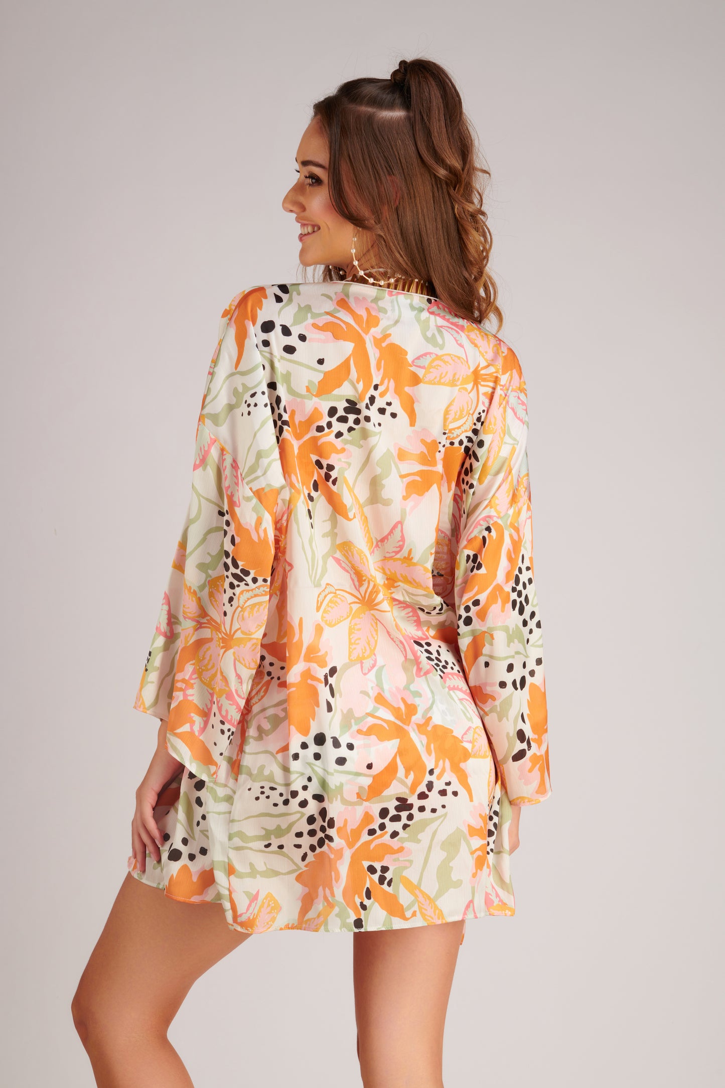 AUTUMN EMBELLISHED CAPE