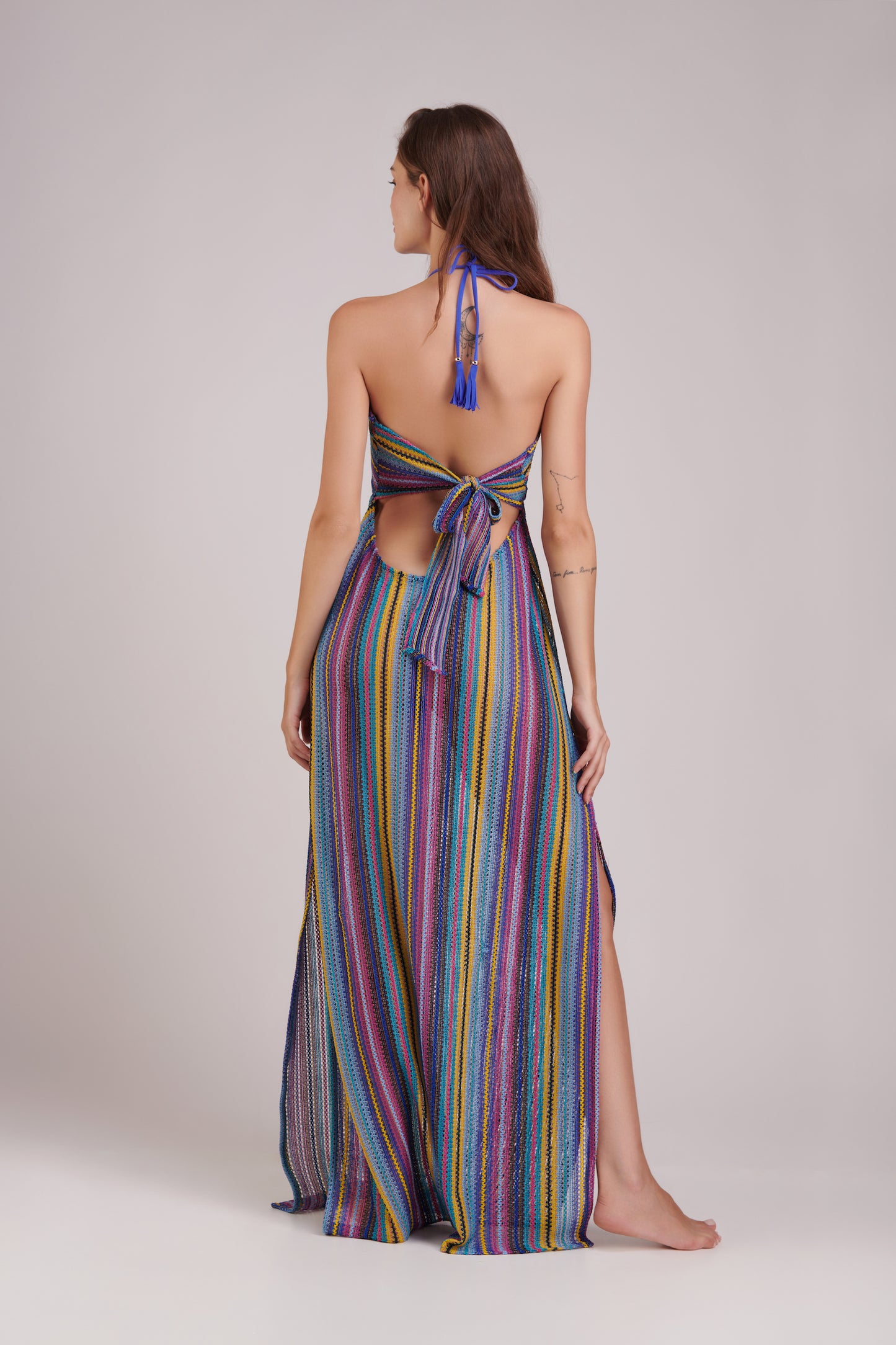 GYPSY BLUE LONG DRESS