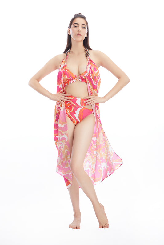 SORBET HALTER CAPE