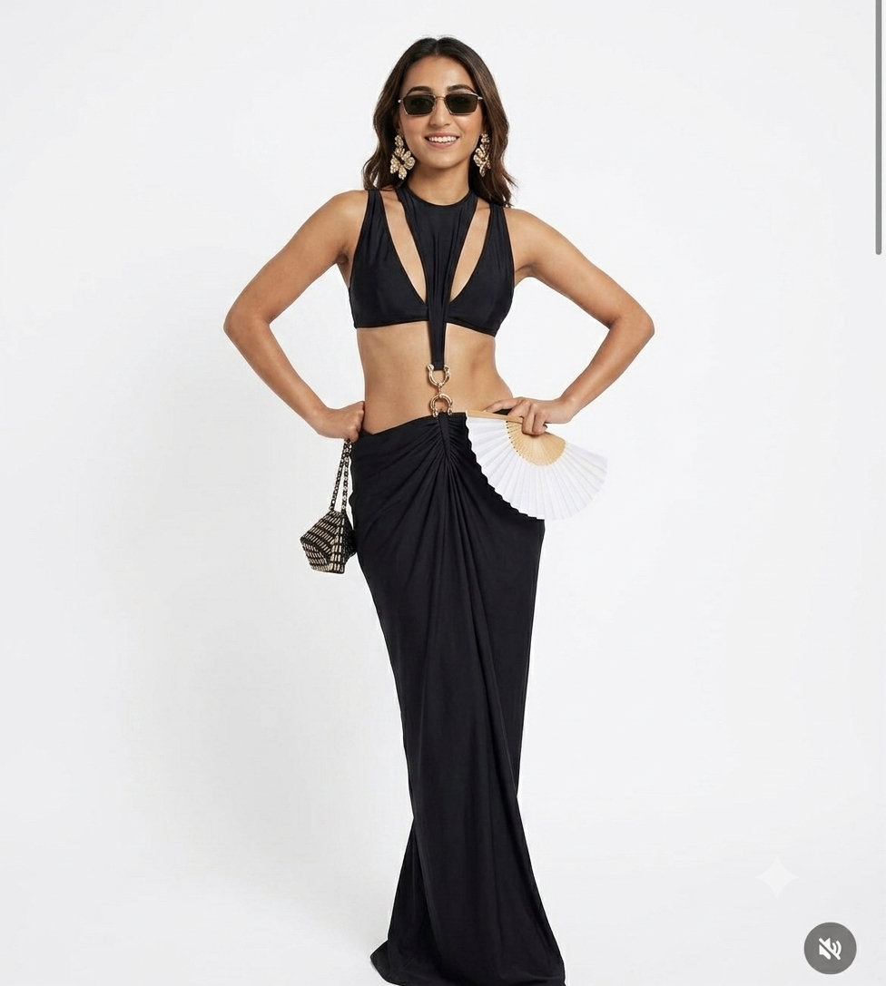 MM BLACK SWIMSET