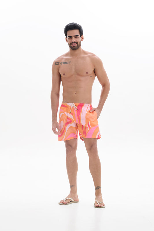 SUNBURST SURF SHORTS