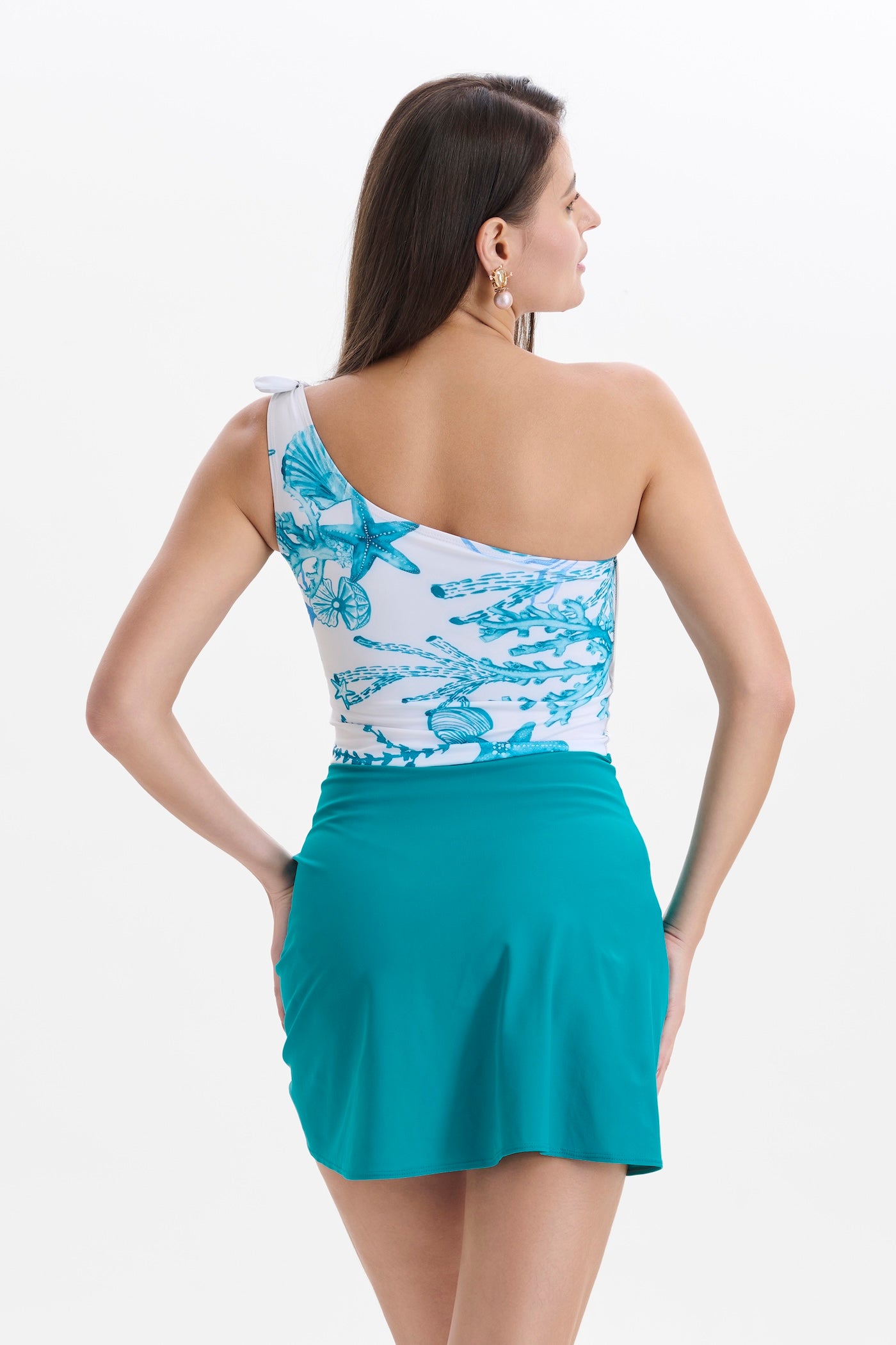 ISLA ONE SHOULDER SWIMDRESS