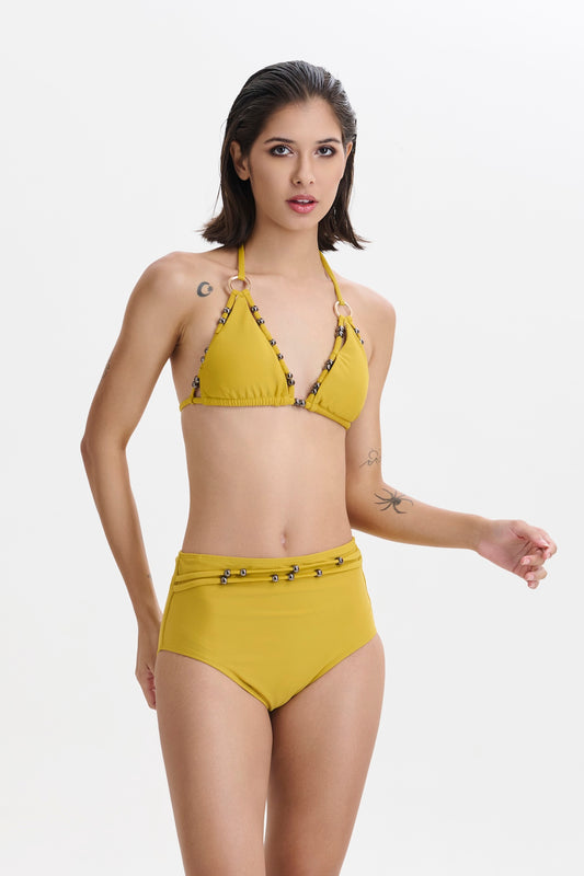 GOLDEN YELLOW CARIBE BIKINI