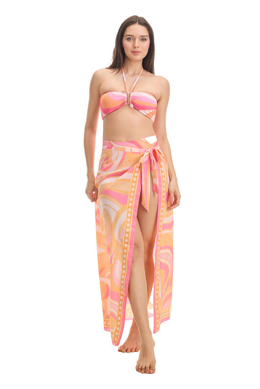 SUNBURST TIE UP SARONG