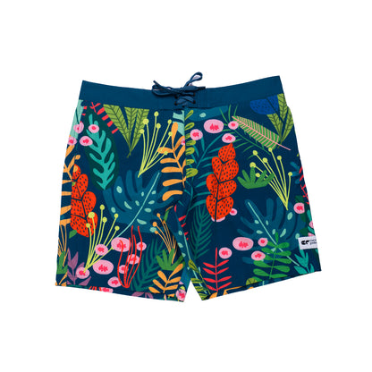 Board Shorts in Jungle Print