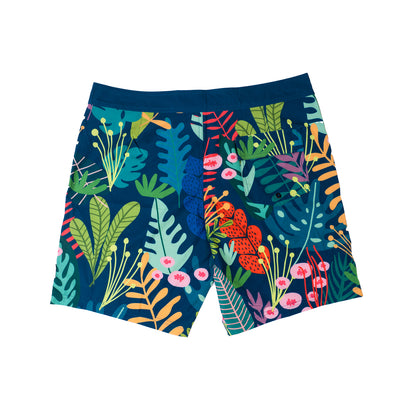 Board Shorts in Jungle Print